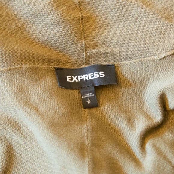 Olive Green Express Cardigan SUPER SOFT - Picture 2 of 3